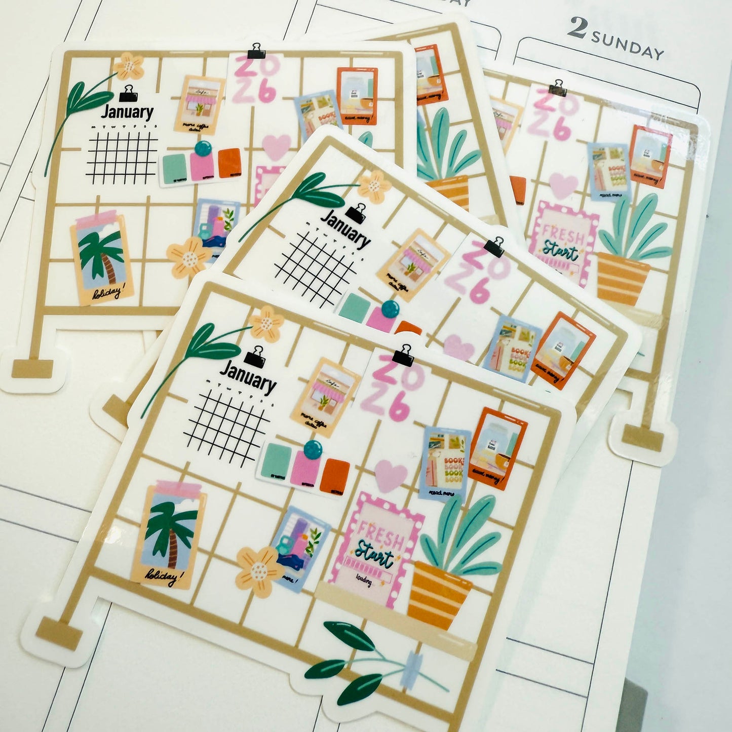 Die Cut Sticker: Mood Board