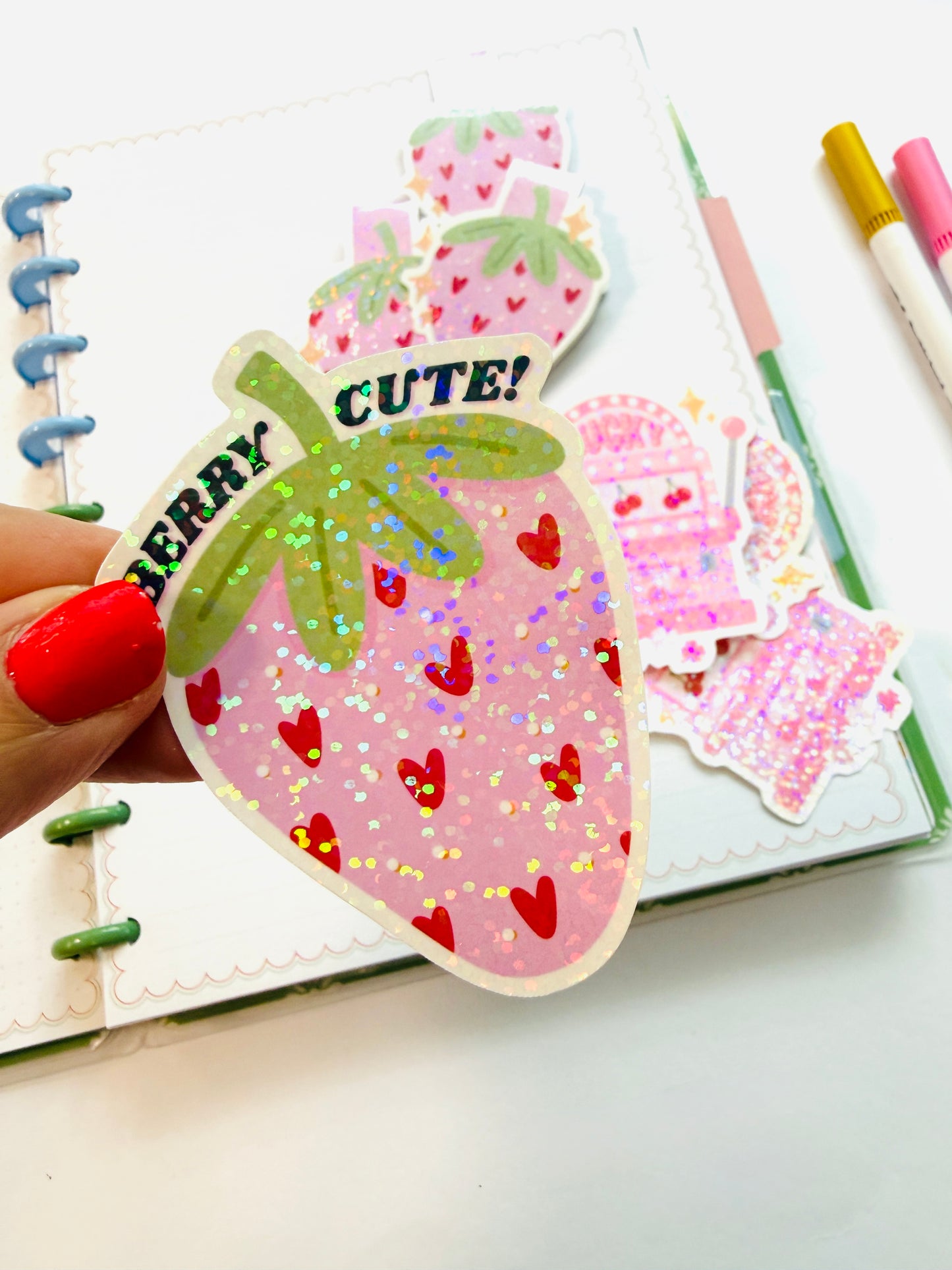 Die Cut Sticker: Berry Cute