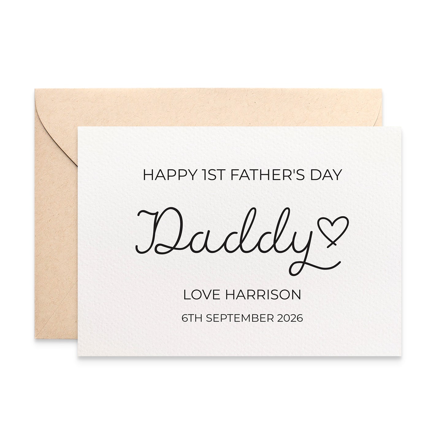 PERSONALISE: 1st Father's Day