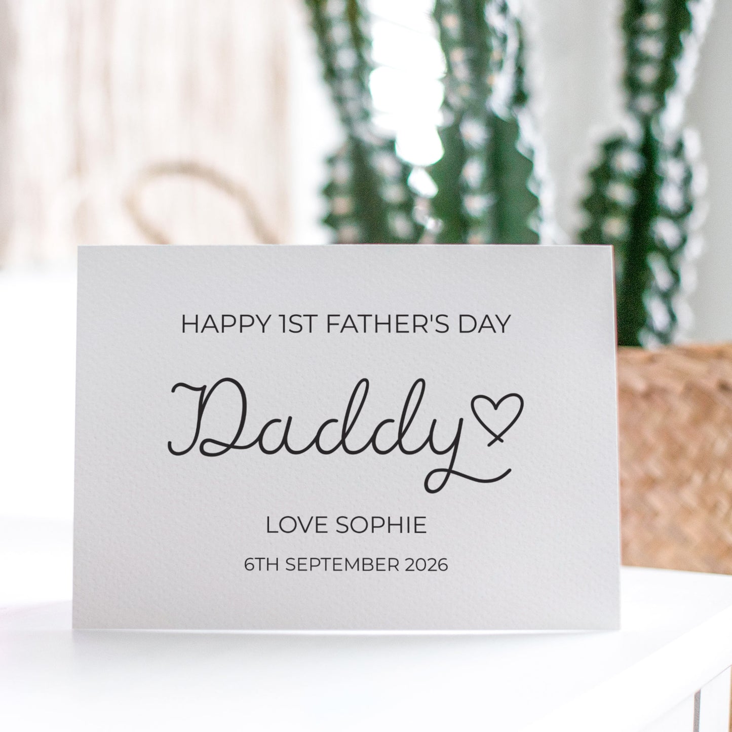 PERSONALISE: 1st Father's Day