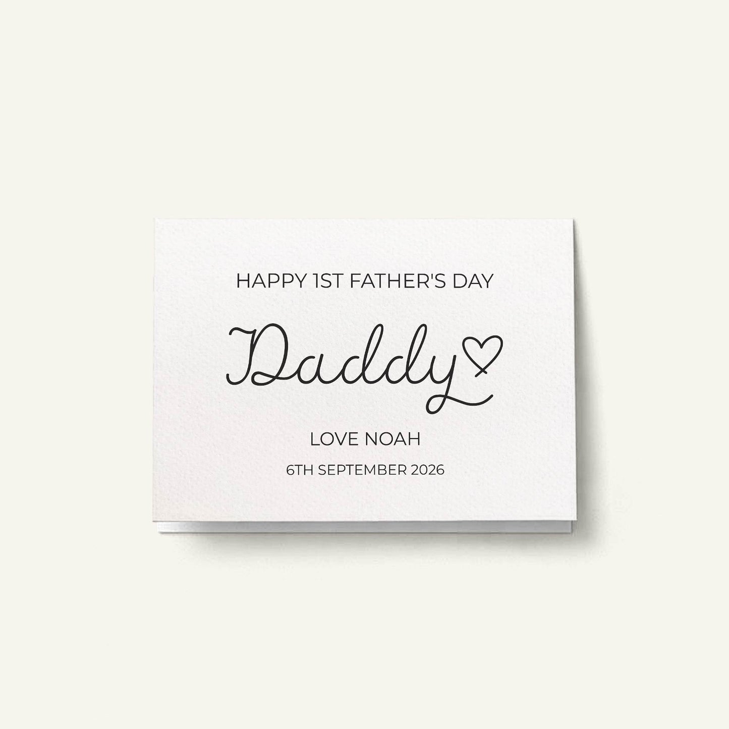 PERSONALISE: 1st Father's Day