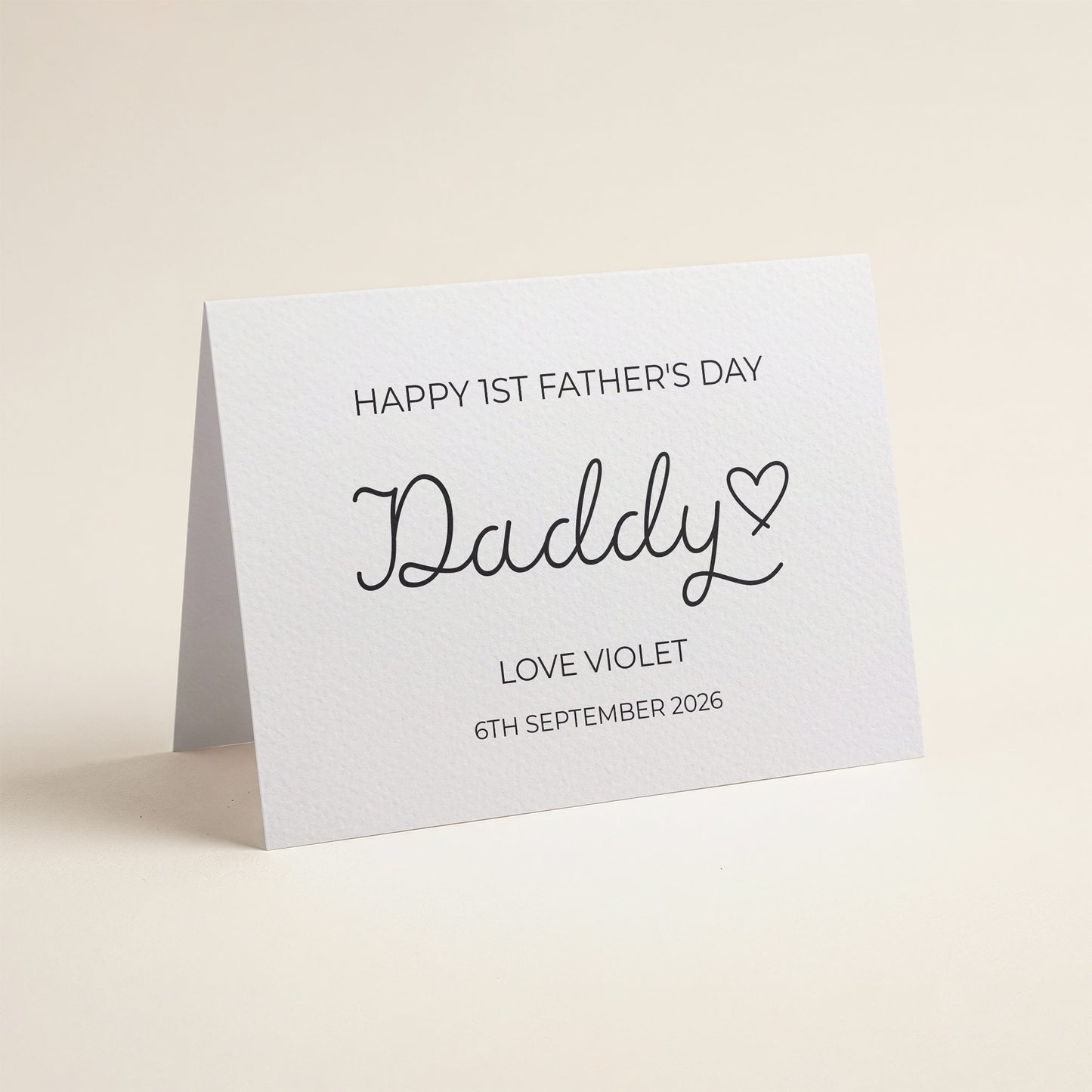 PERSONALISE: 1st Father's Day