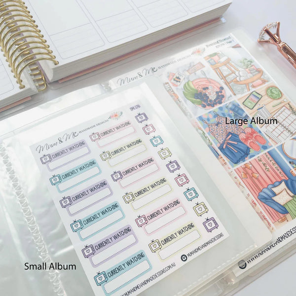 Large Sticker Album: Little Library
