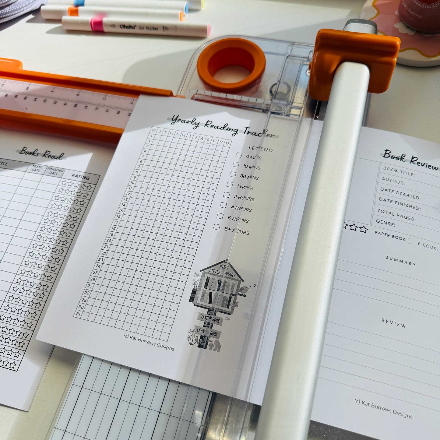 Printable: Book Tracker Bundle