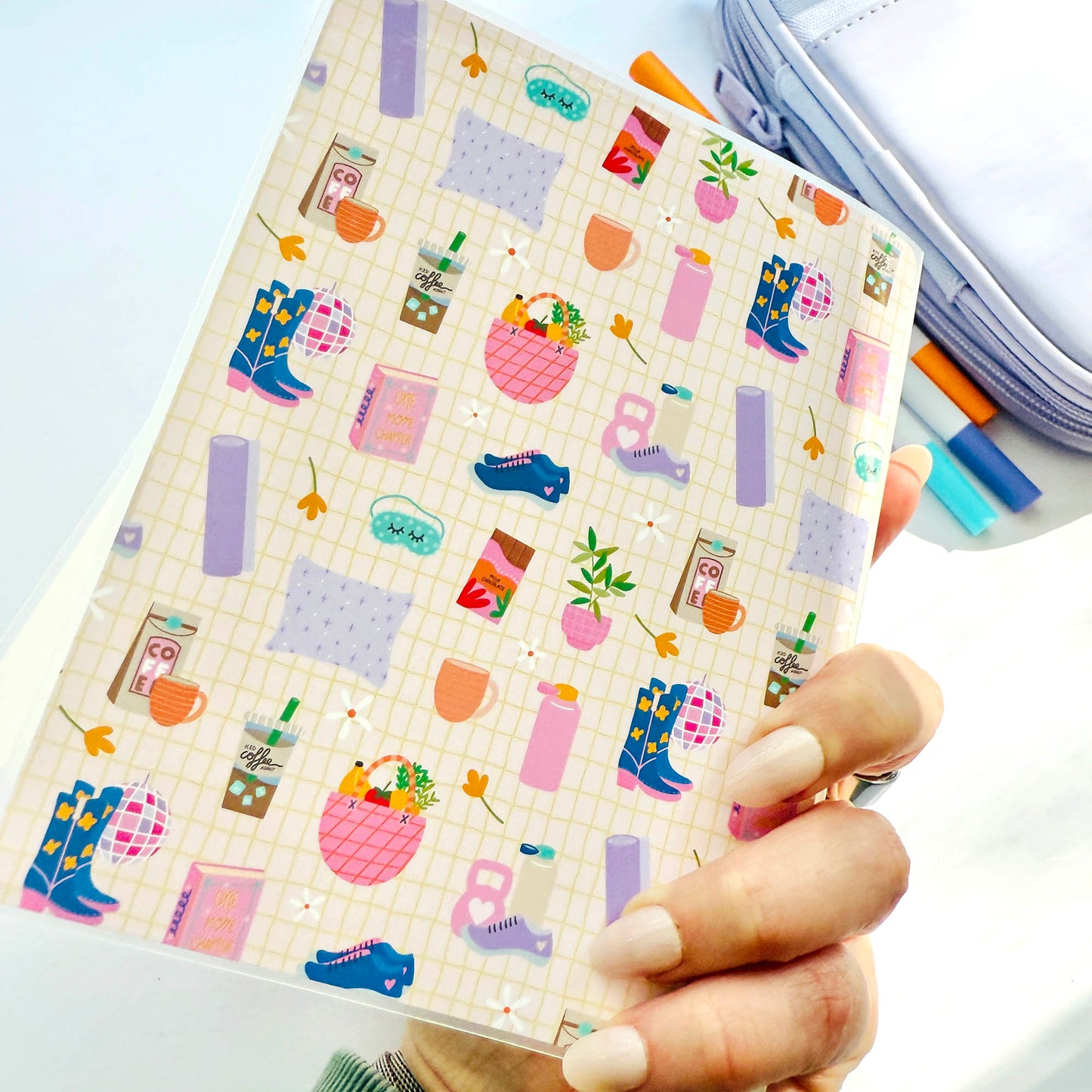 Large Sticker Album: Self-Care Vending Machine