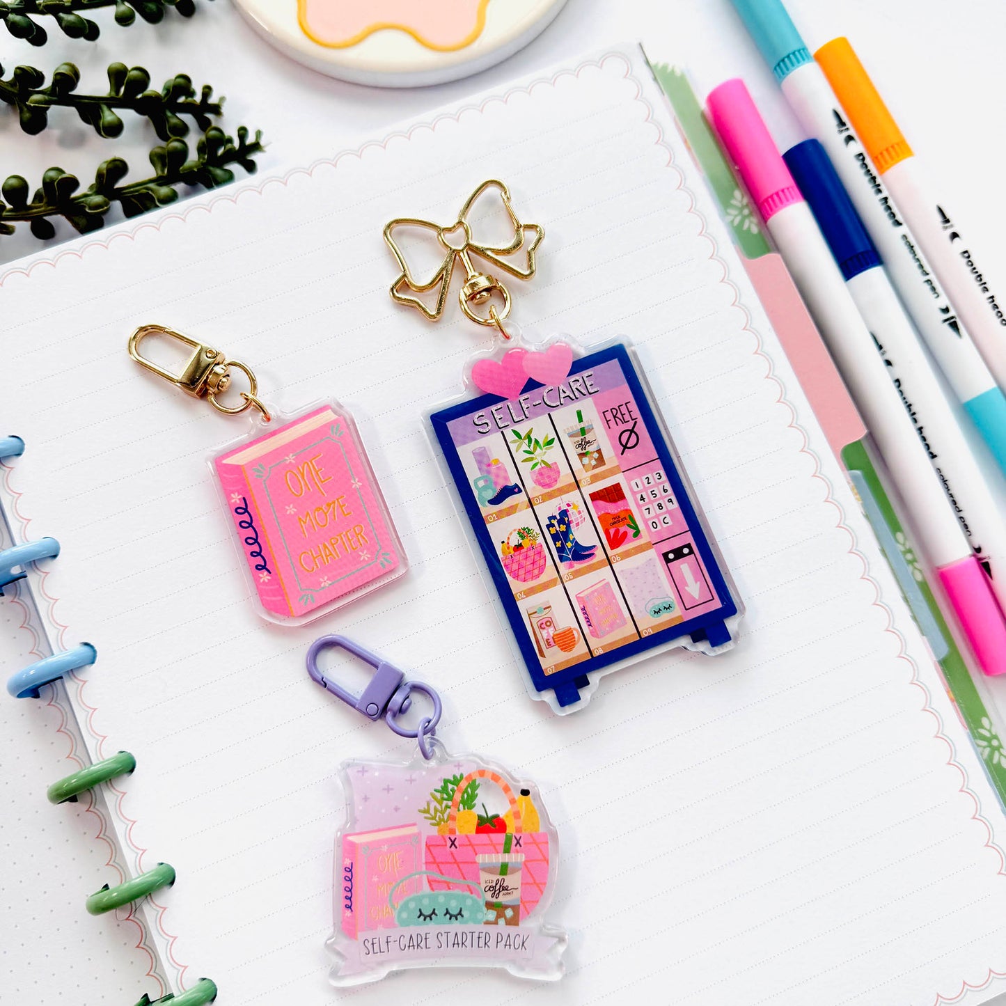 Keychain: Self-Care Vending Machine