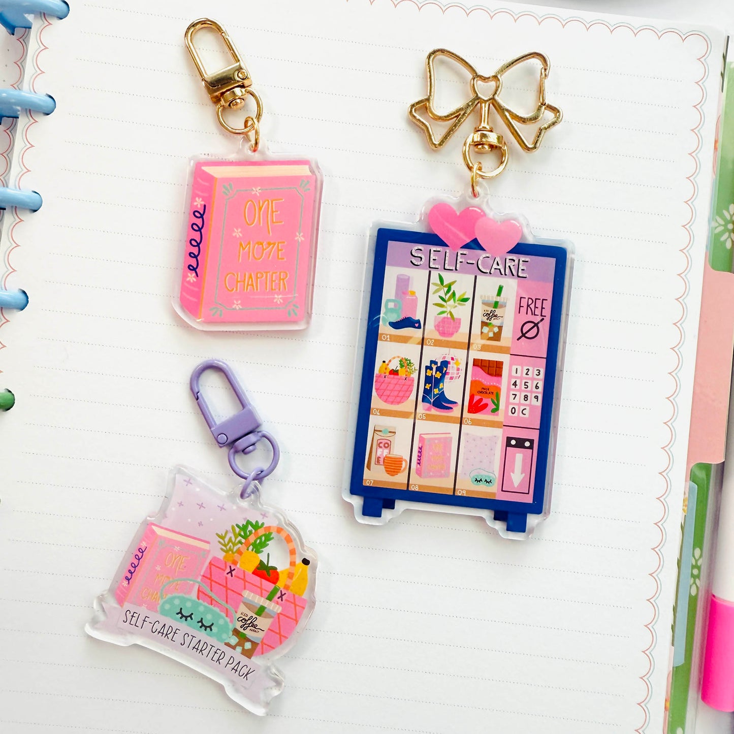 Keychain: Self-Care Vending Machine