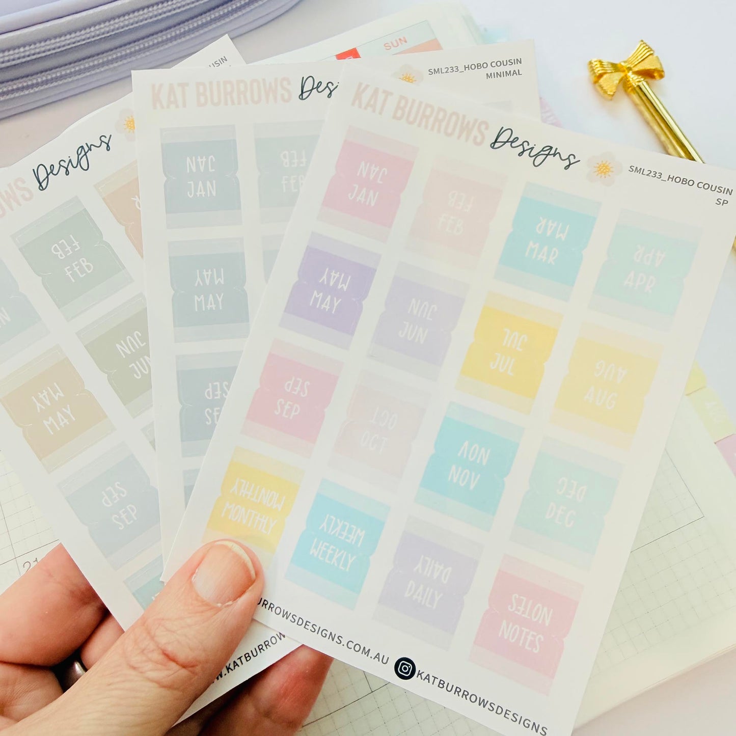 Stickers: Hobonichi Tabs