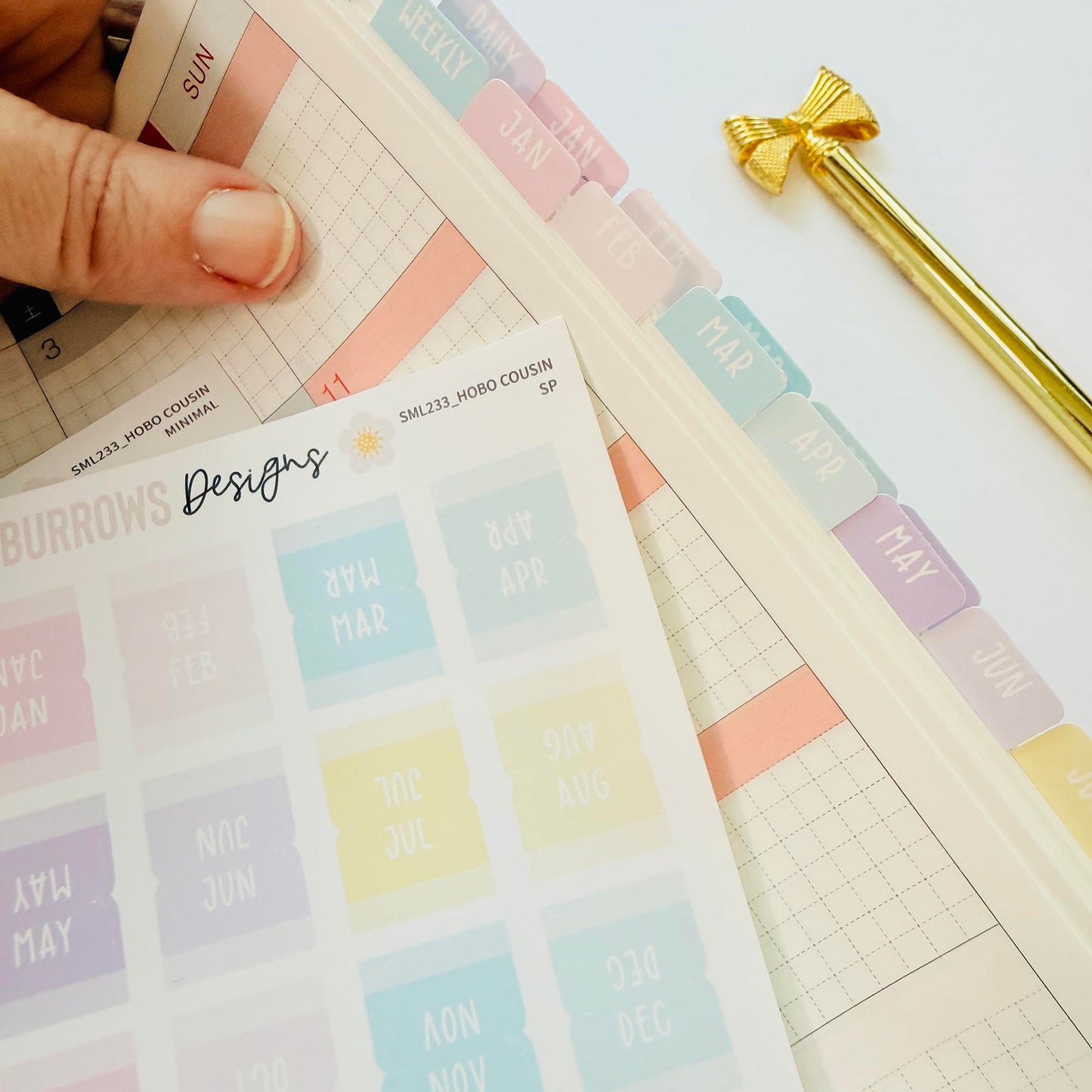 Stickers: Hobonichi Tabs