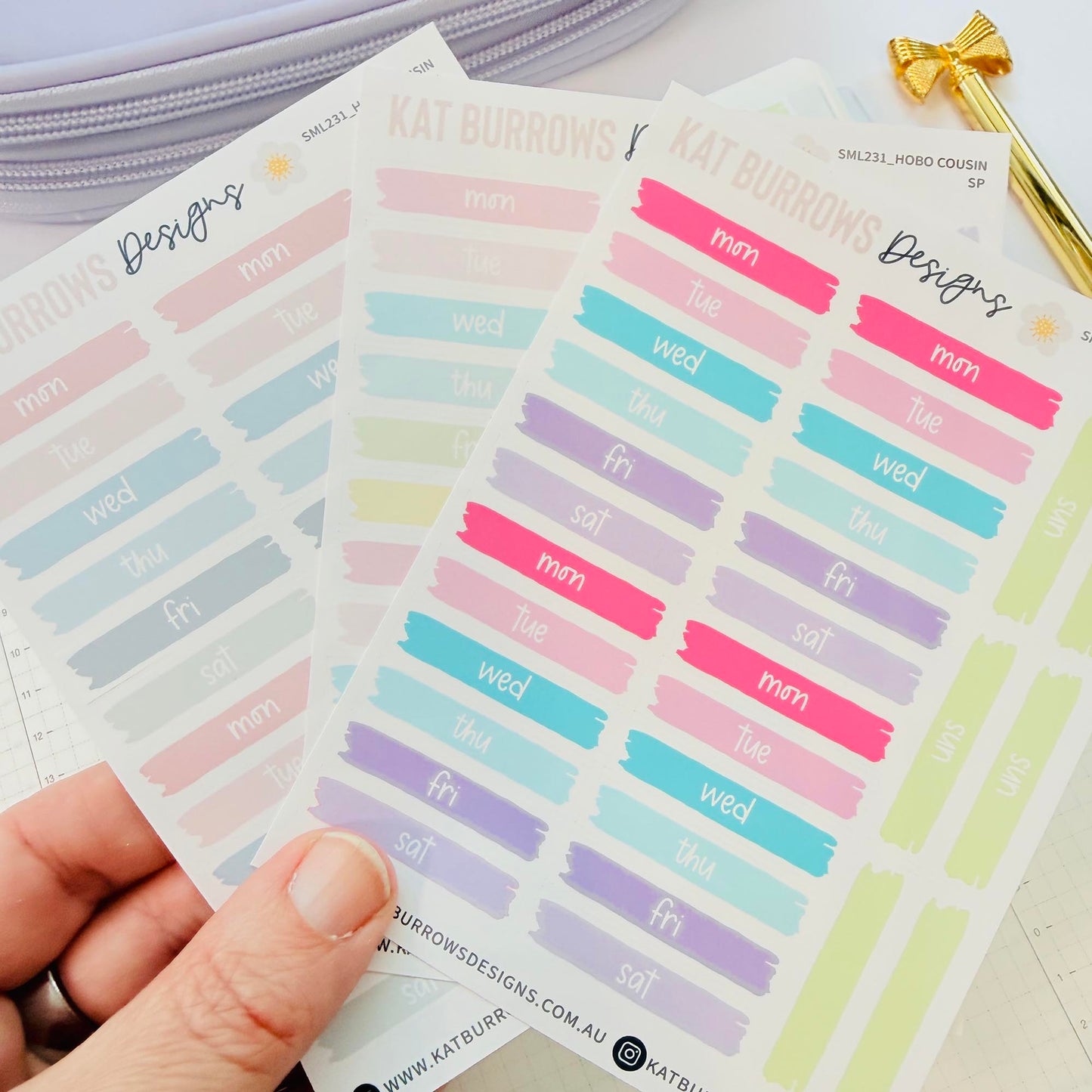 Stickers: Hobonichi Weekly Headers