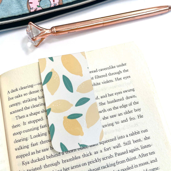 Magnetic Bookmark: Set of 3 Lemons