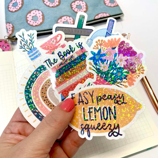 Die Cut Sticker: Look for the Rainbow