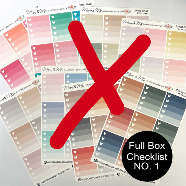 Grab Bag: Single Large Sheets