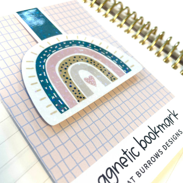Magnetic Bookmark: Rainbow