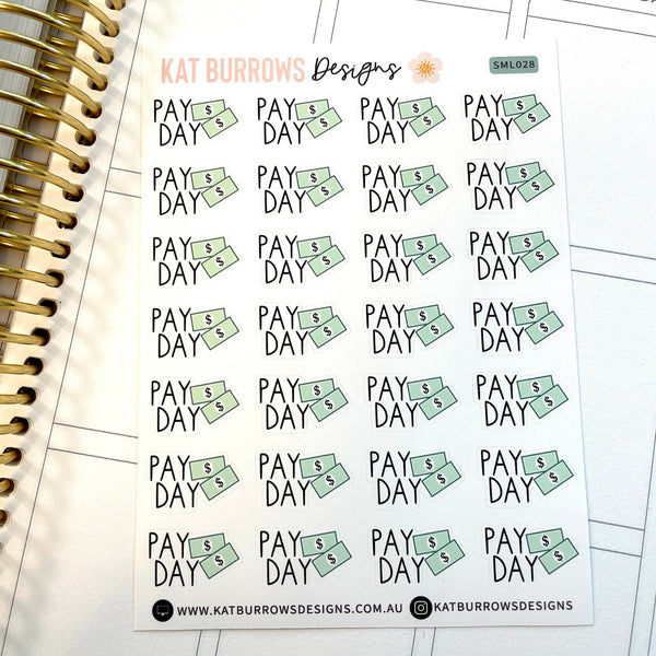 Stickers: Pay Day