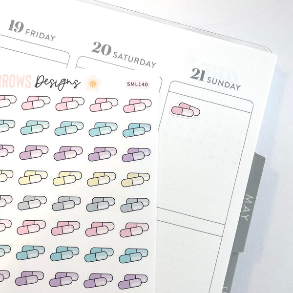 Stickers: Medicine Pills