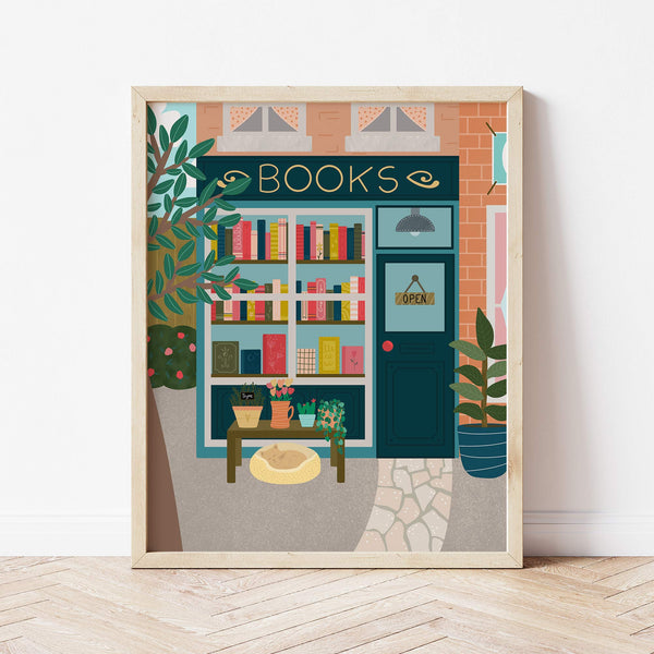 Art Print: Book Store