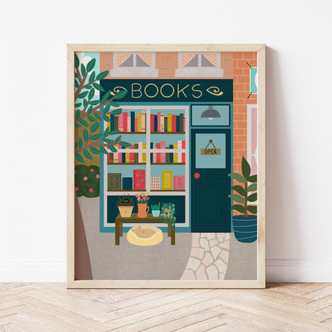 Art Print: Book Store