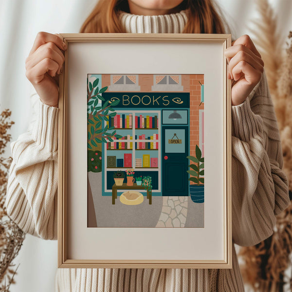 Art Print: Book Store