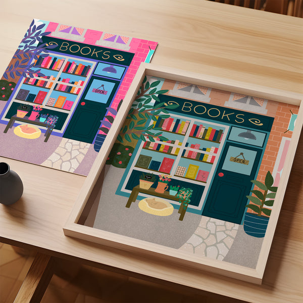 Art Print: Book Store