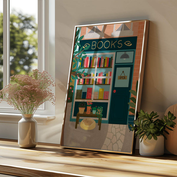 Art Print: Book Store