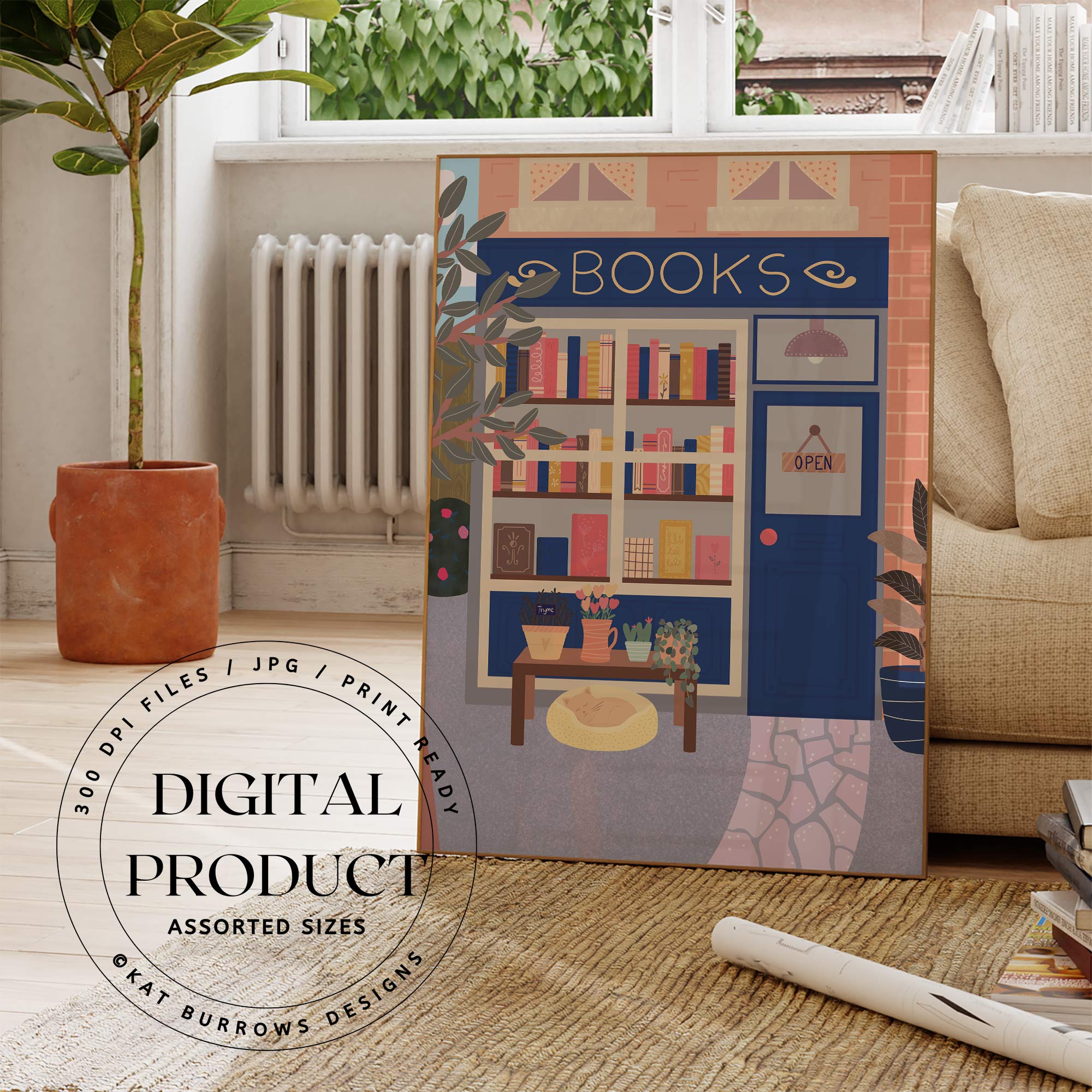 Vooc Store Book Store – Kat Burrows Designs