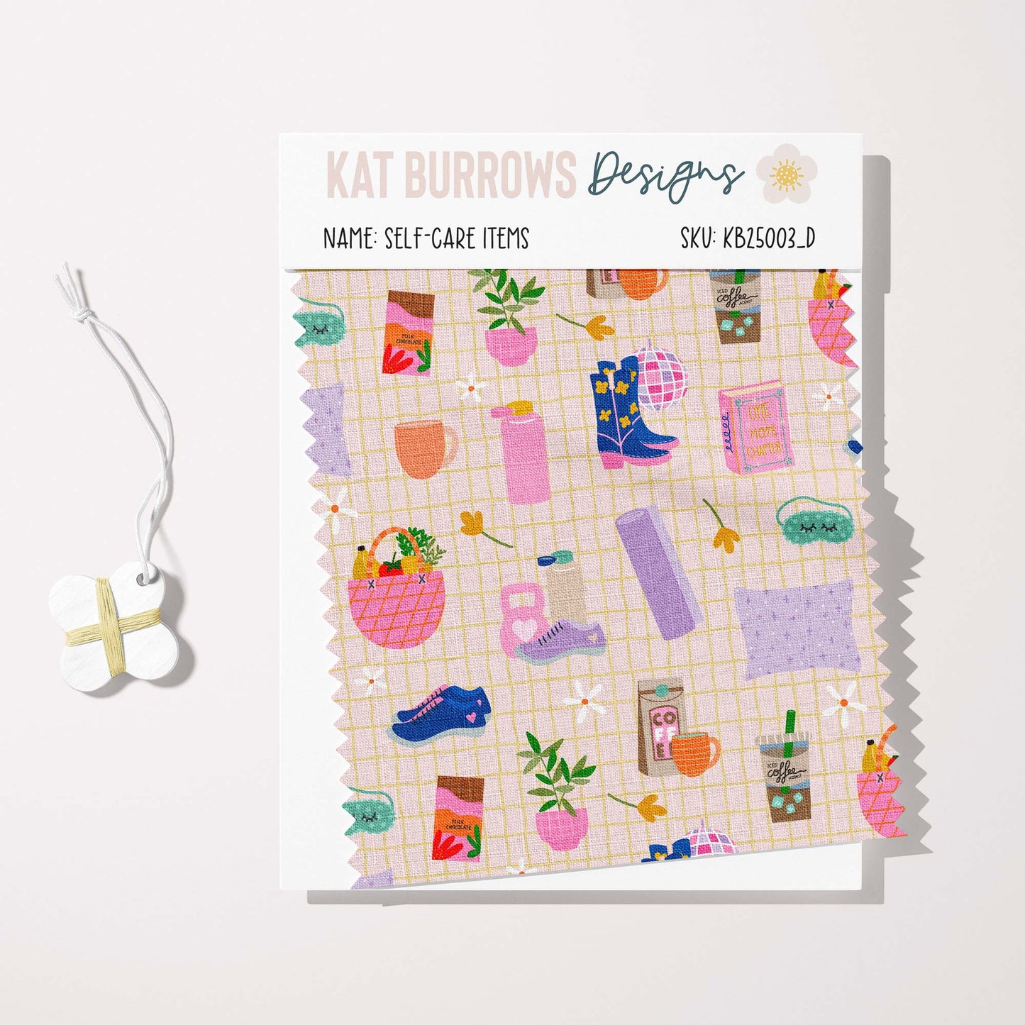 Seamless Patterns: Self-Care Vibes