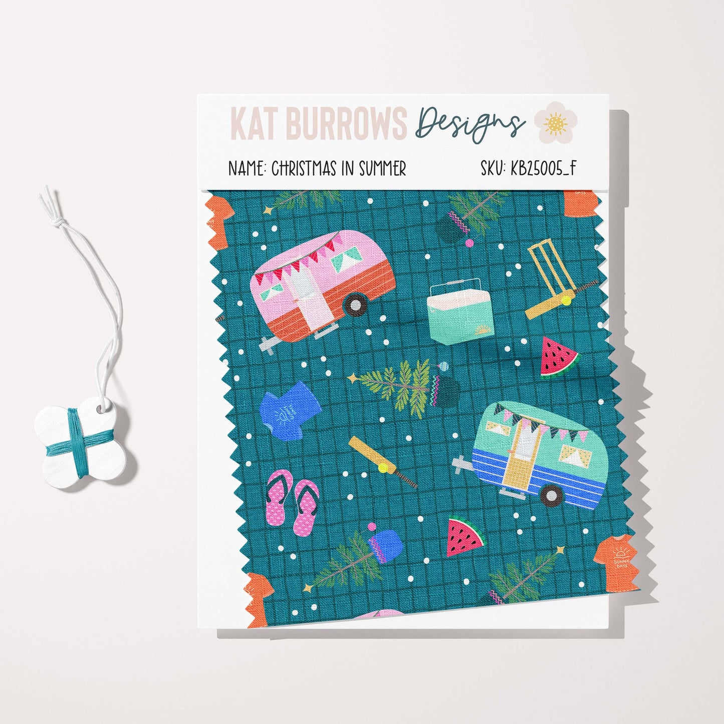 Seamless Patterns: Christmas in Summer