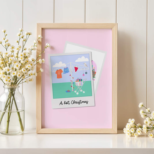 Art Print: Aussie Polaroids