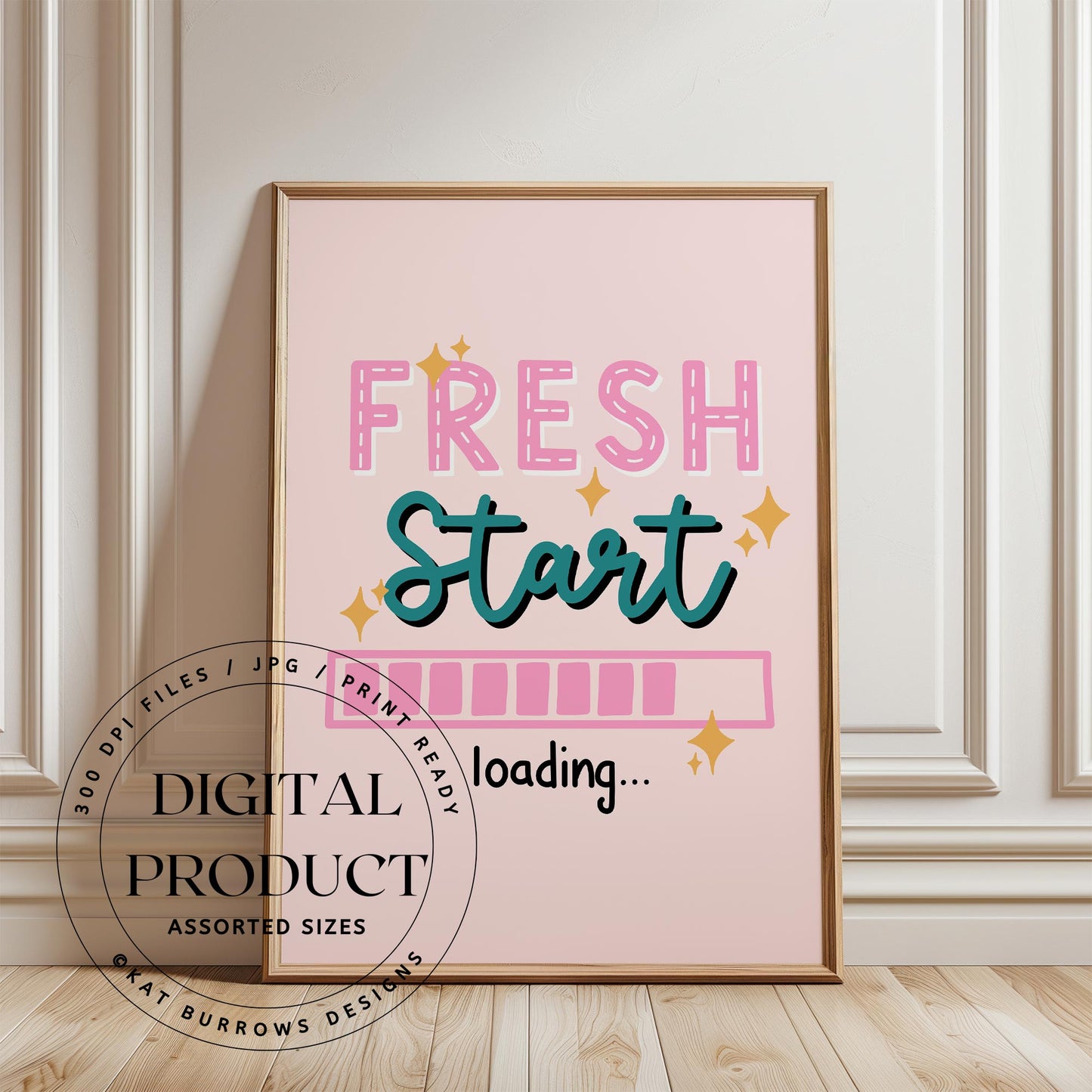 Digital Art Print: Fresh Start