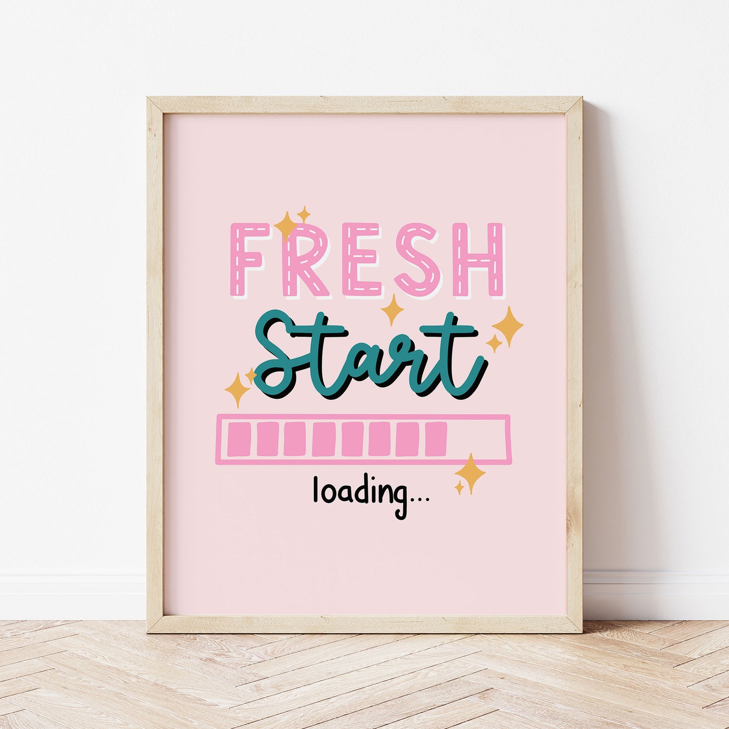 Art Print: Fresh Start Loading