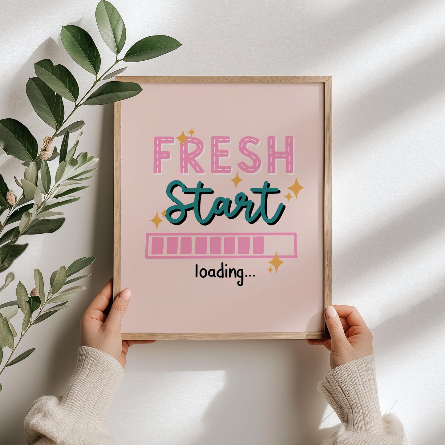Art Print: Fresh Start Loading