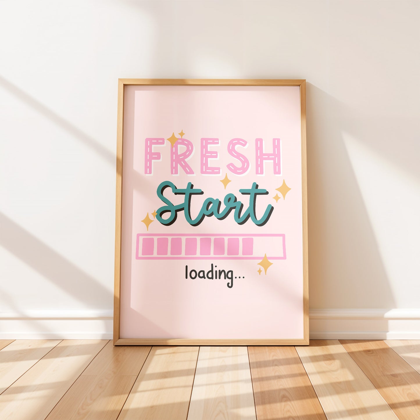 Art Print: Fresh Start Loading