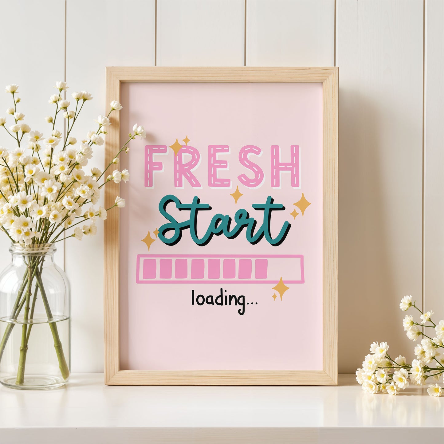 Art Print: Fresh Start Loading