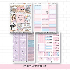 Foiled Kit: Planner Girl (GOLD FOIL)