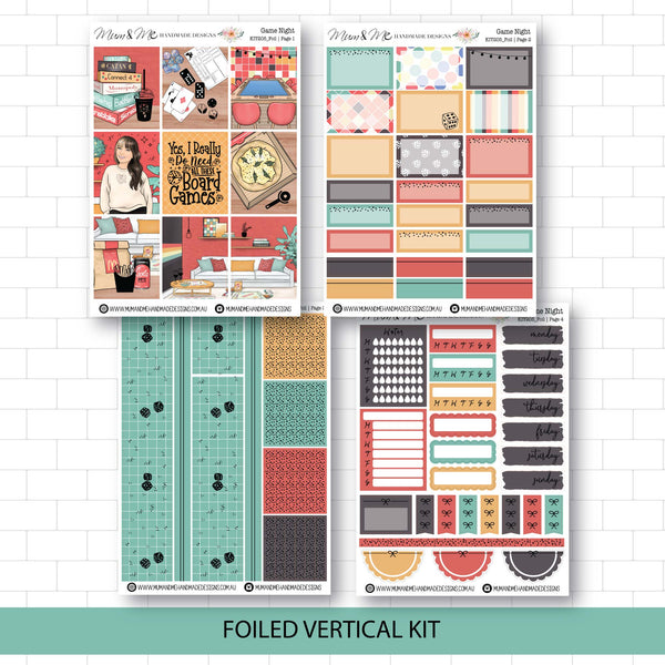 Foiled Kit: Game Night (GOLD FOIL)