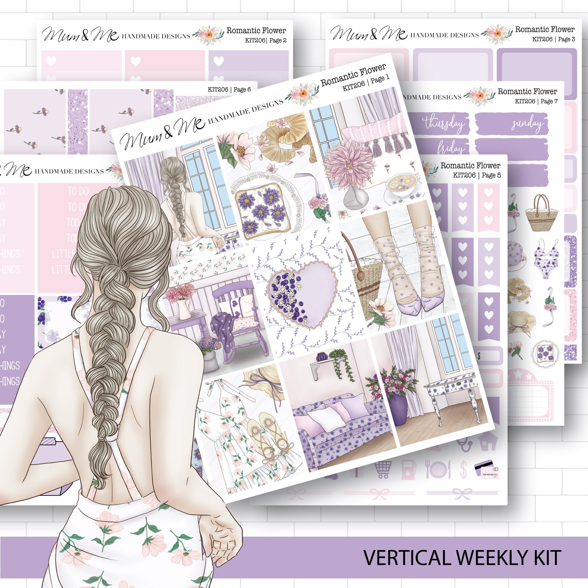 Weekly Kit: Romantic Flower