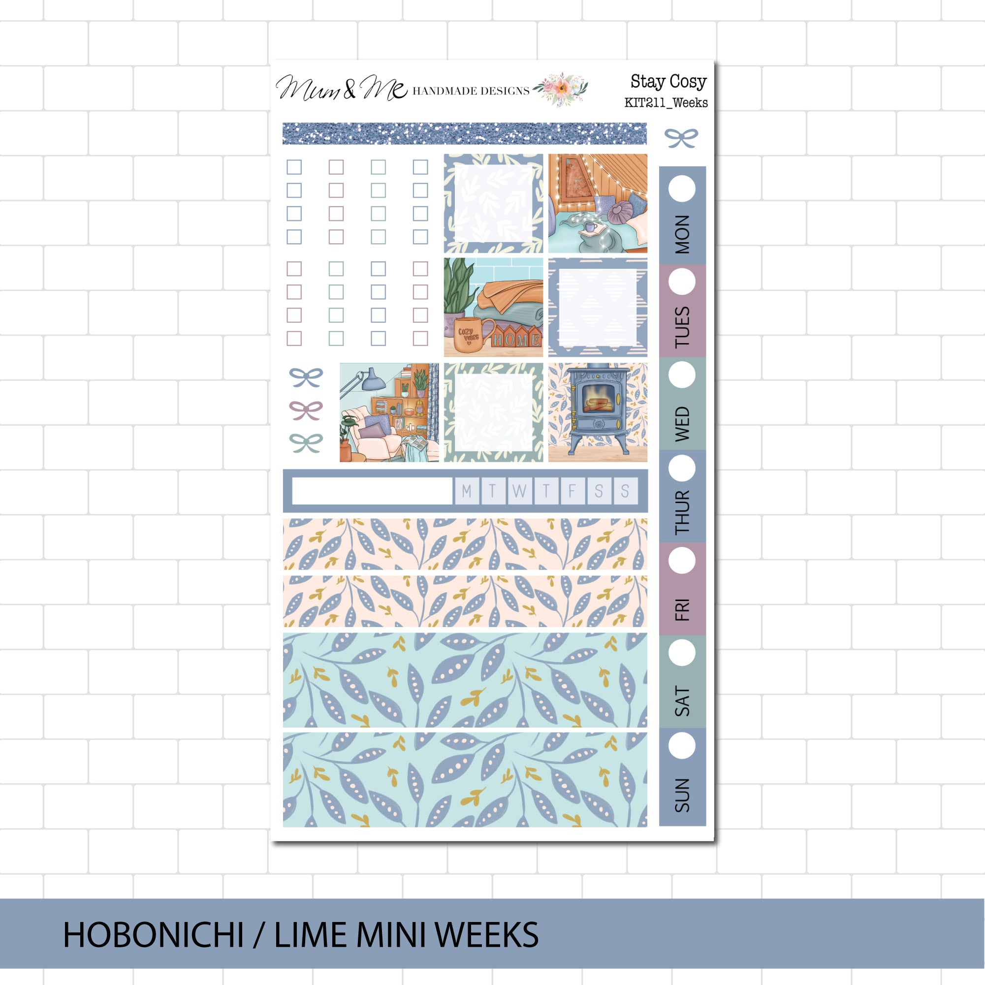 Hobonichi/Lime Weeks: Stay Cosy