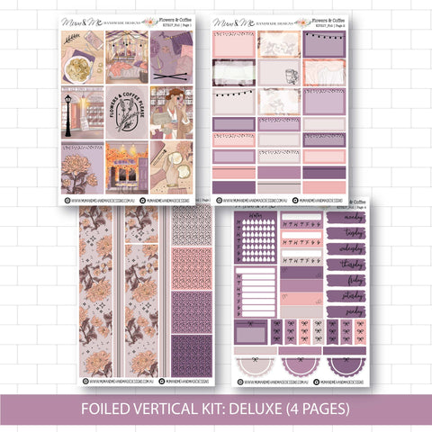 Deluxe Foiled Kit: Flowers & Coffee (ROSE GOLD FOIL)