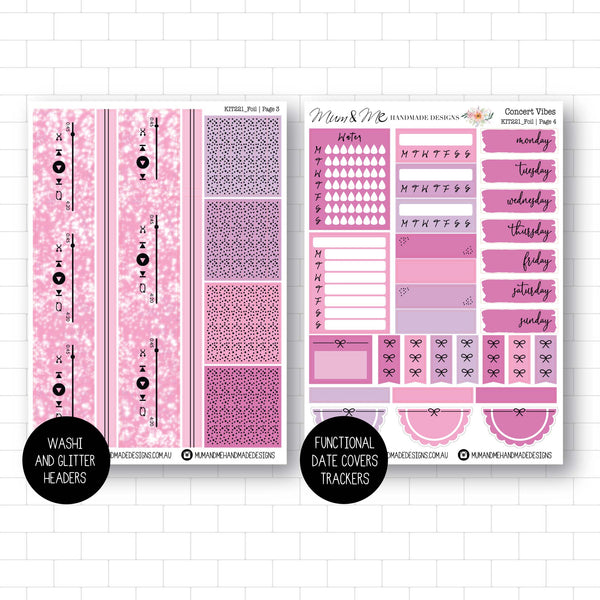 Deluxe Foiled Kit: Concert Vibes (SILVER FOIL)