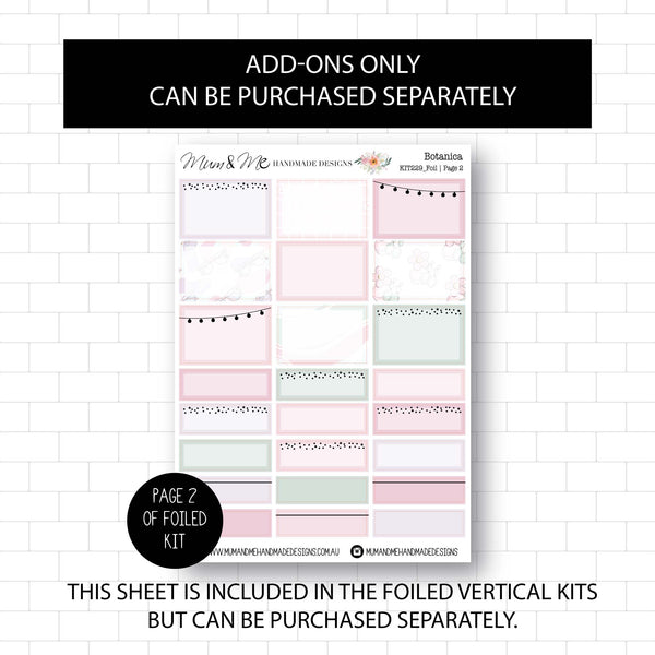 Deluxe Foiled Kit: Botanica (ROSE GOLD FOIL)