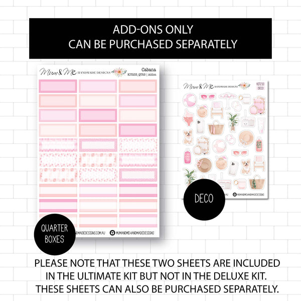 Deluxe Foiled Kit: Cabana (GOLD FOIL)