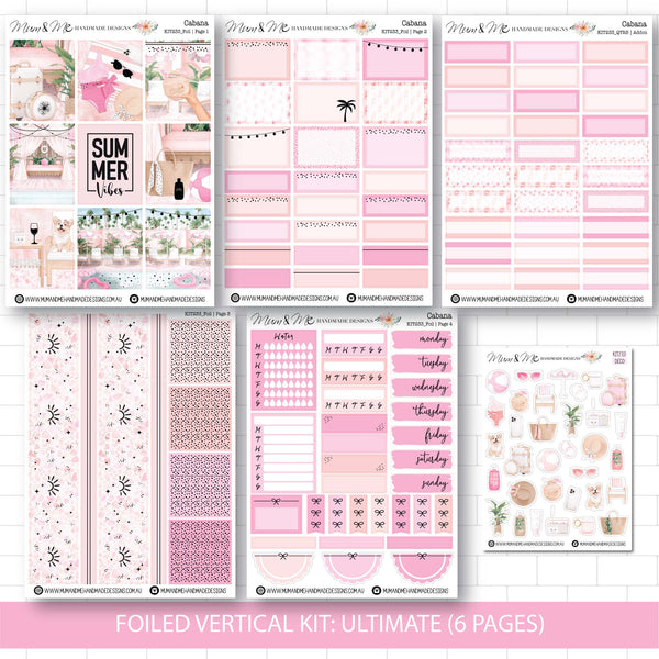 Deluxe Foiled Kit: Cabana (GOLD FOIL)