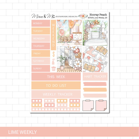 Lime Weekly: Hooray Peach