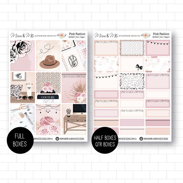 Deluxe Foiled Kit: Pink Fashion (ROSE GOLD FOIL)