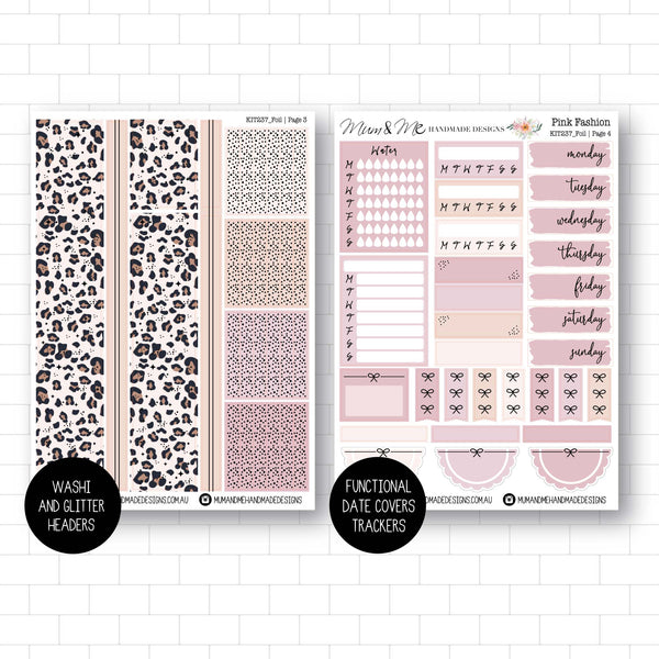 Deluxe Foiled Kit: Pink Fashion (ROSE GOLD FOIL)