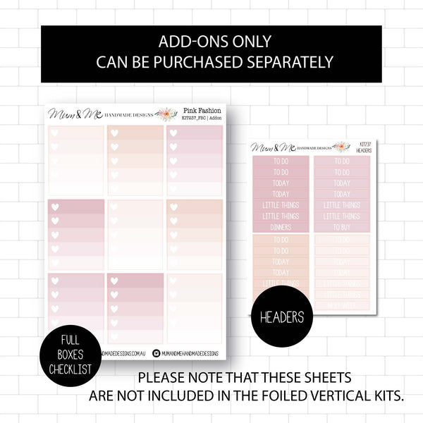 Deluxe Foiled Kit: Pink Fashion (ROSE GOLD FOIL)