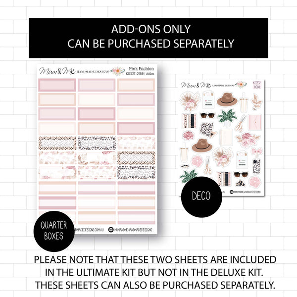 Deluxe Foiled Kit: Pink Fashion (ROSE GOLD FOIL)