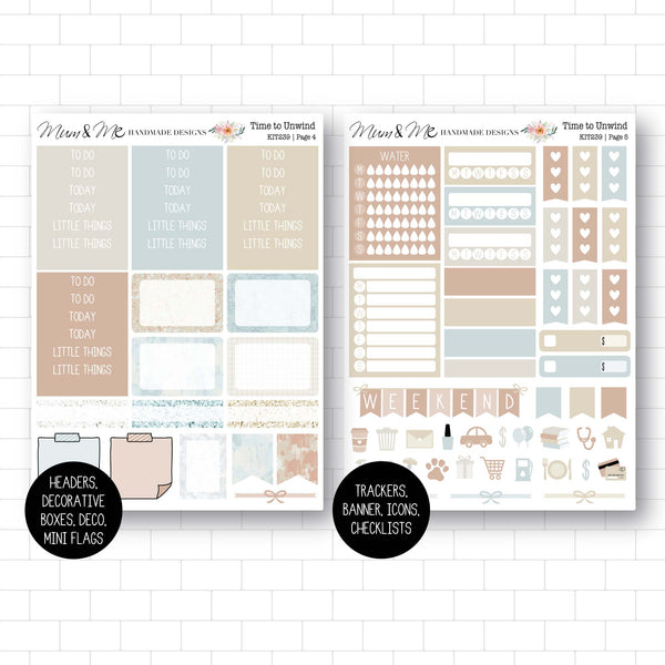 Weekly Kit: Time to Unwind