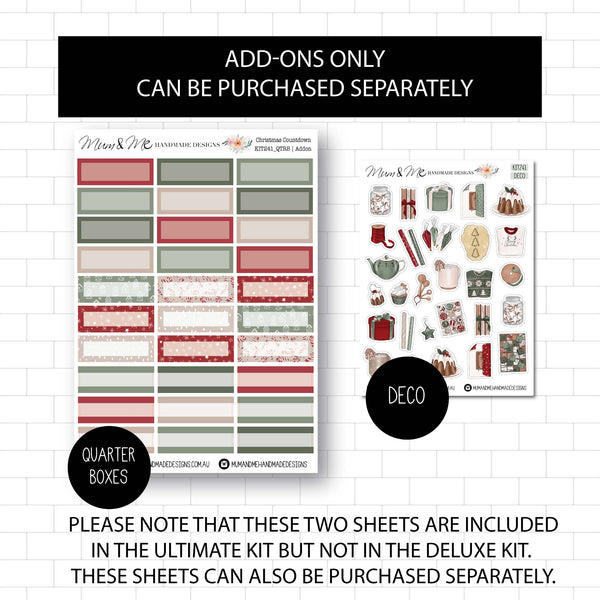 Deluxe Foiled Kit: Christmas Countdown (GOLD FOIL)
